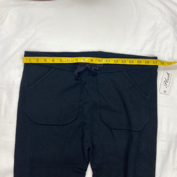 NWT Revolve Plush Women's Large Knit Sweater Leggings Pants Black - Picture 13 of 13